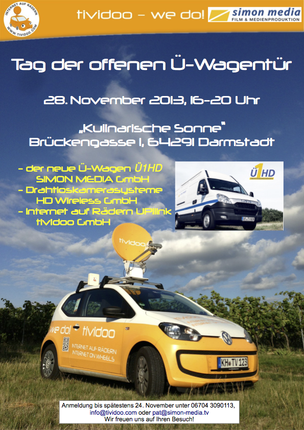 Einladung - tag der offenen üwagentür - tividoo